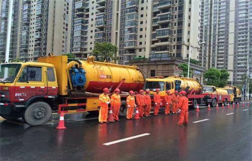 布尔津市政管道清淤